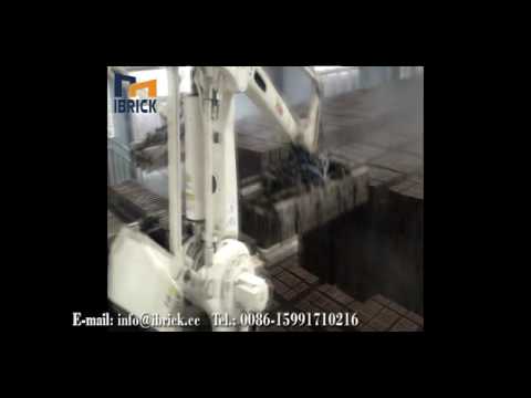 full automatic clay brick robot stacking machine