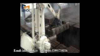 full automatic clay brick robot stacking machine