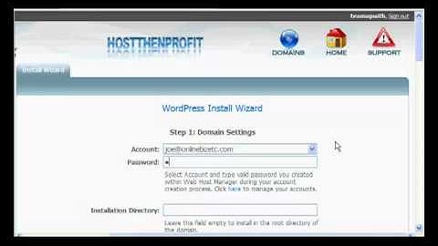 Install the AWG(Affiliate Website Generator) Wordpress Blog in GVO - video tut