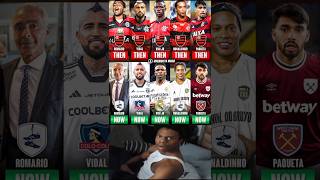 🇧🇷 Flamengo has had some top talents Vini Jr, Ronaldinho, Vidal, Paquetá, and Romário!⚽️