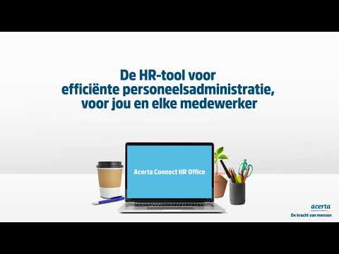 Ontdek Acerta Connect HR Office