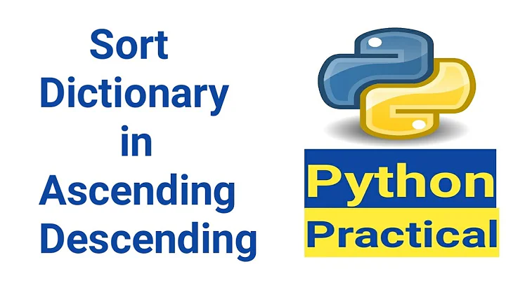 Sort a Python Dictionary by values of key | Sort Dictionary in Python | sort dictionary