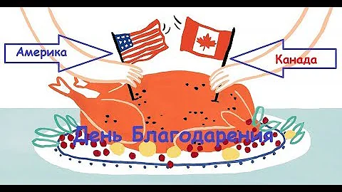 #33 🦃Америка vs Канада. День Благодарения. Индейка.