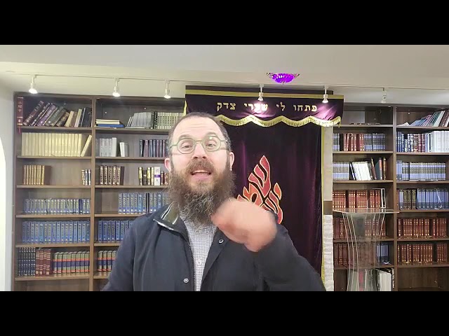 'Fake it till you make it' How to choose your clothes. Parashat Tezaveh Rabbi Dovid Katz Chabad WH