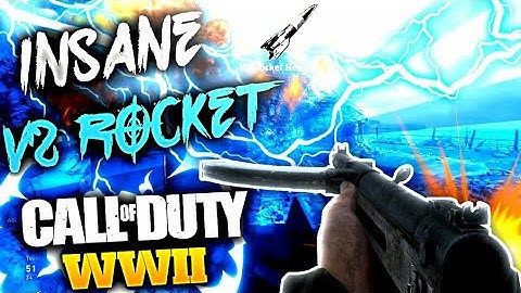 WORLDS FIRST V2 ROCKET ON GUSTAV CANNON WITH THE TYPE 100!