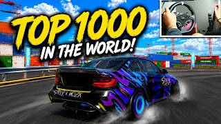 Top 1000 In the WORLD! - Forza Horizon 6 [Wheel Drifting]