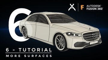 How to Model a Car in Fusion 360 | Tutorial 6 - Complex Surface | Step-by-Step (4K) #Fusion360