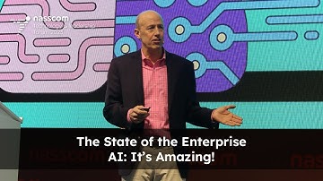 NTLF 2023 | A Keynote: The State of the Enterprise: AI It’s Amazing! | Mike Gualtieri | nasscom