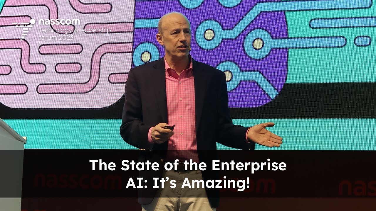 NTLF 2023 | A Keynote: The State of the Enterprise: AI It’s Amazing! | Mike Gualtieri | nasscom