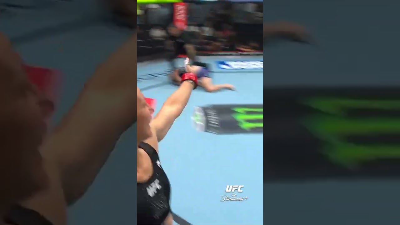 Milošević with a crazy body shot KO! #ufcbelgrade