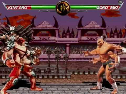 Goro vs Kintaro