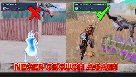 **HOW TO STOP CROUCHING IN CODM* | 100% WORKING TUTORIAL I NEVER CROUCH AGAIN