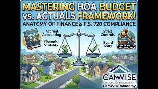 Details Anatomy of HOA Finance: Master the Budget vs. Actuals Framework & F.S. 720 Compliance News
