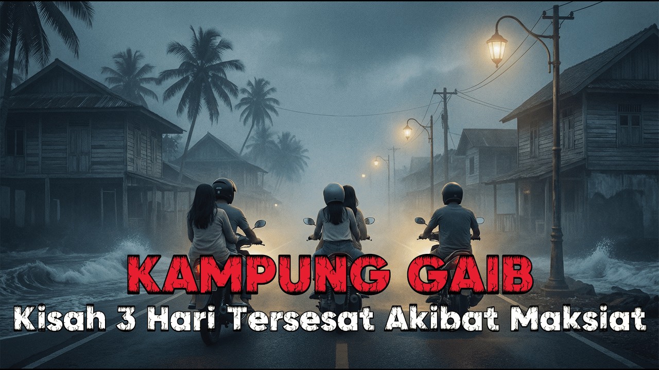 PETAKA MAKSIAT! Kisah Horor 3 Hari Terjebak di Kampung Gaib