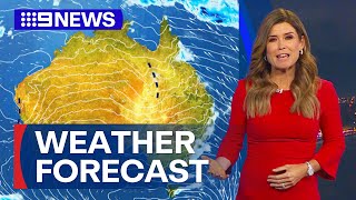 Australia Weather Update: Showers expected along country’s east coast | 9 News Australia