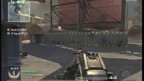 MW2 Tactical Nuke on TdM Scrapyard
