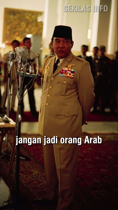 Pesan Soekarno Kalau Jadi Islam Jangan Jadi Orang Arab #shorts #soekarno #viral