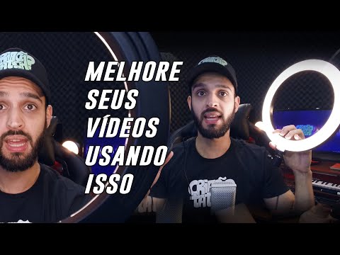 RING LIGHT, MELHORE A QUALIDADE DO SEU VÍDEO COM UM! (Anel de luz)