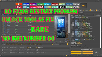 jio f220b restart problem unlock tool fix unlock tool flash jio f220b