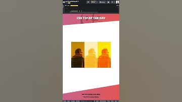 Blend background images and colors with CSS | #shorts