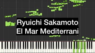 R.Sakamoto - El Mar Mediterrani (MIDI piano performed in Playing The Orchestra 1997“f”)