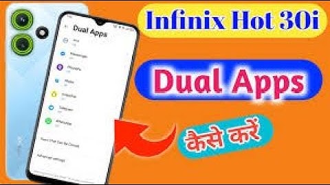 How to Create Dual App Whatsapp in Infinix Hot 30 Android