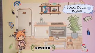 Toca Boca Quiet Book Kitchen /Toca Boca Paper Doll / Toca World Handmade Book / zara's paper play