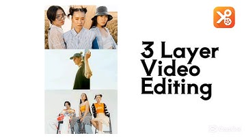 How to make a 3 layer video on youcut video editor