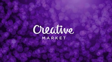 4k Background stock video - sparkling bokeh purple