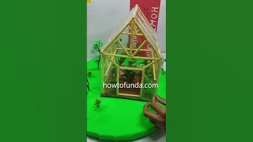 greenhouse farming working project - #shorts - howtofunda - innovative project for exhibition