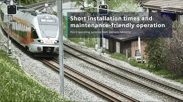 Point operating systems and pawl locks from Siemens Mobility: SOB Customer use case.