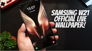 Download Samsung W21 Live Wallpaper screenshot 3