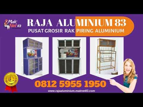 PUSAT GROSIR ANEKA RAK PIRING ALUMINIUM  HARGA PABRIK di 