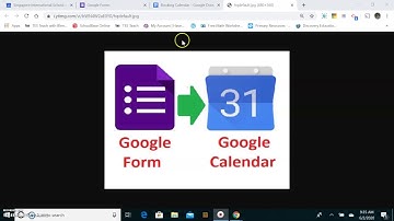 Use Google Forms & Google Calendar to schedule Teacher Meetings | Booking Calendar