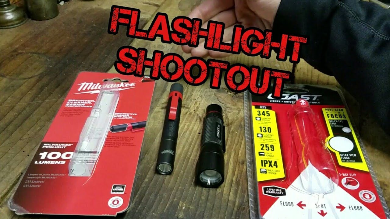 coast flashlight vs milwaukee flashlight Milwaukee vs Coast: Flashlight Review