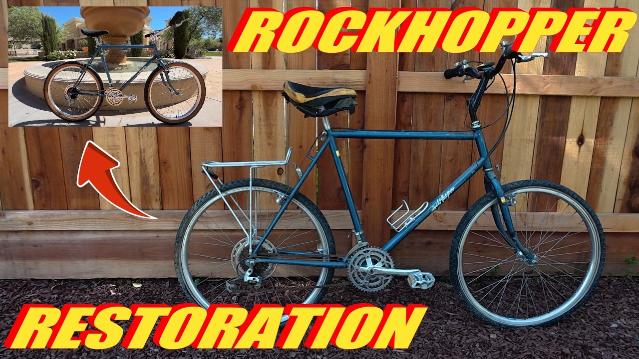 80's Specialized ROCKHOPPER Mountain Bike RESTO - YouTube