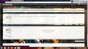 Era Forums=Era Crashed