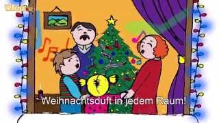 Fröhliche Weihnacht überall - Deutsch lernen mit Kinderliedern - Yleekids Deutsch lernen