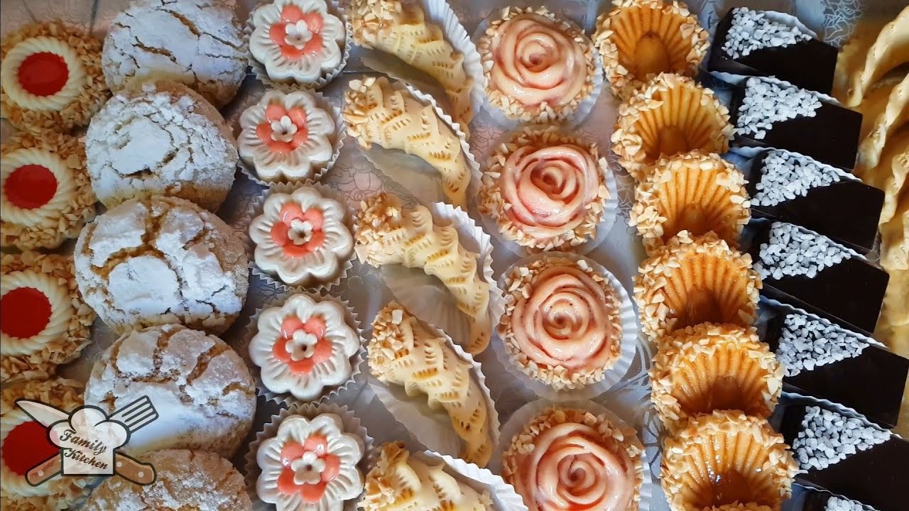 حلوة الوردة باللوز بمنظر راقي و مذاق لا يقاوم بنكهة التوت.