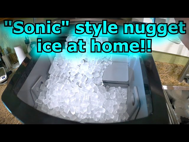 Sonic Ice at Home?!! Scotsman Nugget Ice Machine