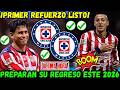 ✅🚨¡ULTIMA HORA! CRUZ AZUL ya tendria a su PRIMER REFUERZO | Este JUGADOR REGRESA al CLUB