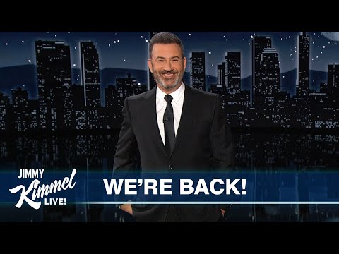 Jimmy Kimmel Makes Triumphant Return After Five Long Months