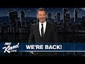 Jimmy Kimmel Makes Triumphant Return After Five Long Months