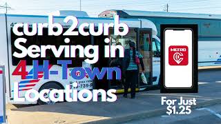 curb2curb is METRO's On-Demand Transportation Service | Commute Solutions