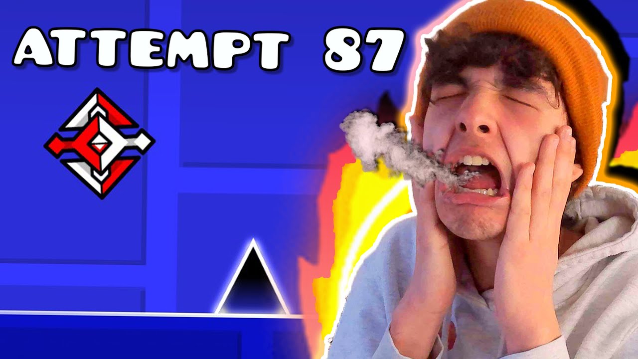 Every Attempt = HOT SAUCE CHALLENGE - Geometry Dash 2.2