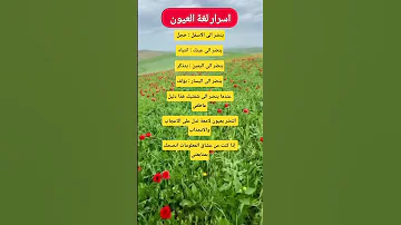 اسرار لغة العيون ستوريات انسا حلات وتس اب أقوال توماس قصص واقعية حقائق ومعلومات Shrts ستوريات ـ 