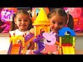 Игры для детей  Свинка Пеппа и детская площадка Видео для малышей
