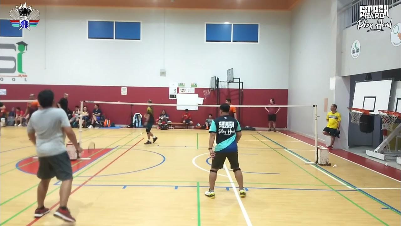 QATAR BADMINTON 31st March 2023 Fely & Jobelle vs Dan & Sherwin