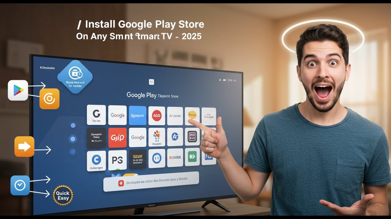 Cómo Instalar Google Play Store en Smart TV (Fácil y Rápido 2026) - YouTube