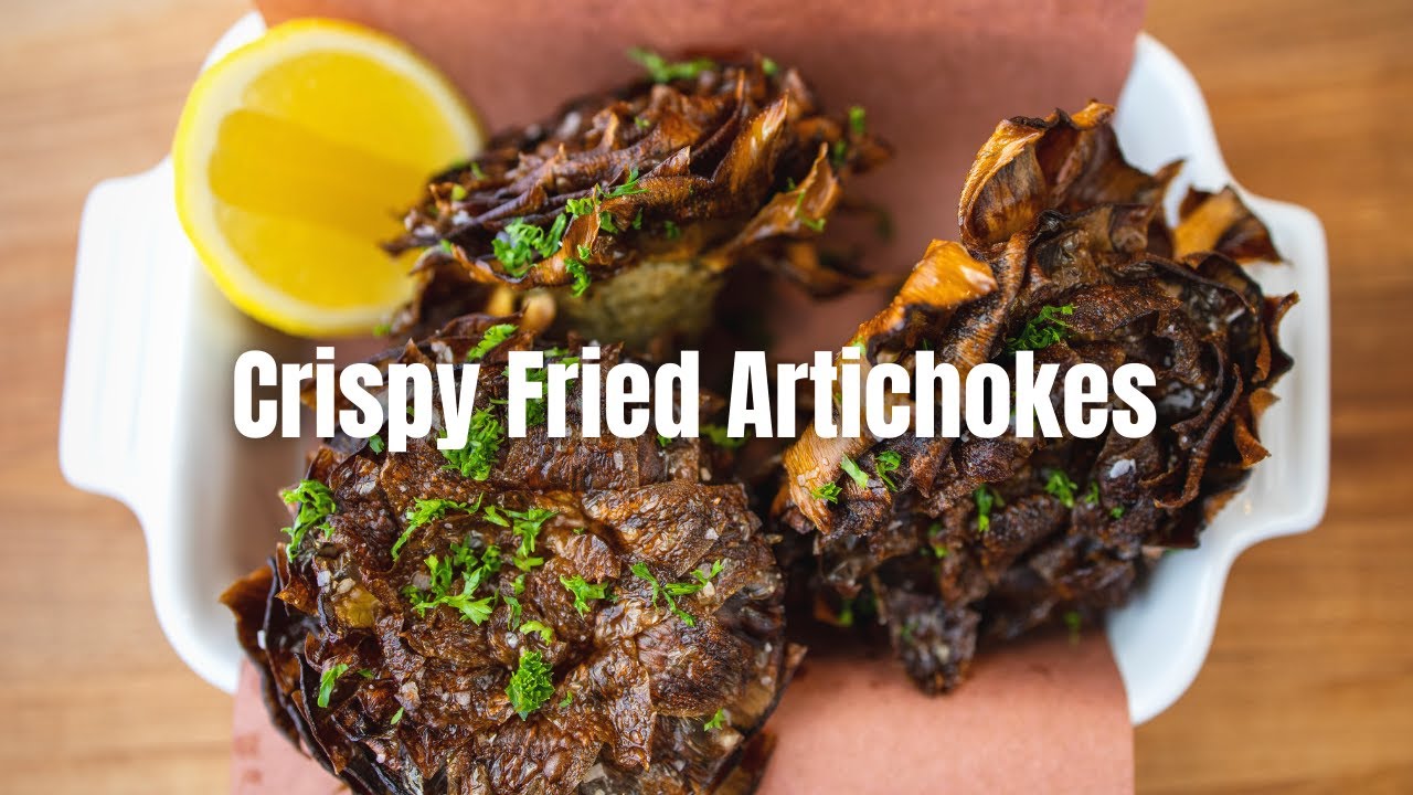 RomanJewish Style Crispy Fried Artichokes From Searching For Italy